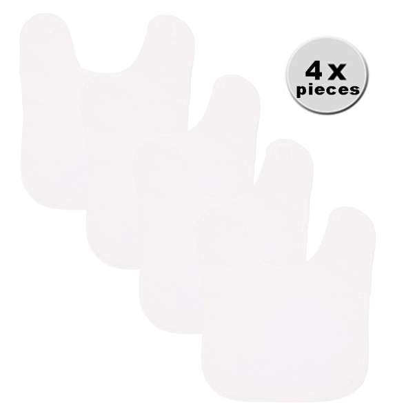 Bib white, white border, size: 30x40 cm by Betz